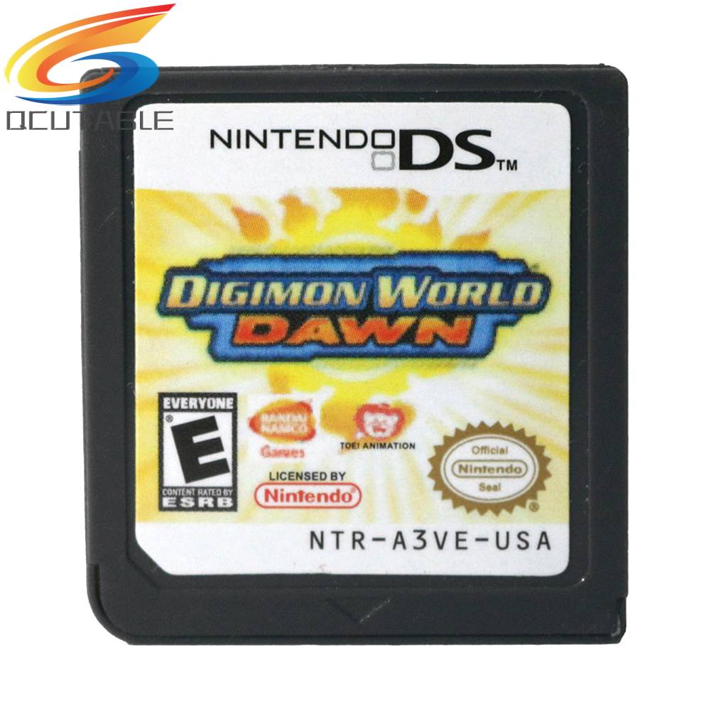 Bộ Sưu Tập Thẻ Bài Trò Chơi Cổ Điển Digimon Cho Nintendo DS 2DS 3DS XL NDSI