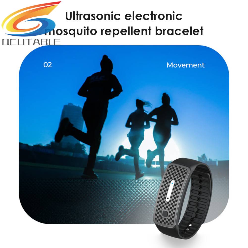 Vòng Đeo Tay Đuổi Muỗi Bằng Sóng Siêu Âm
