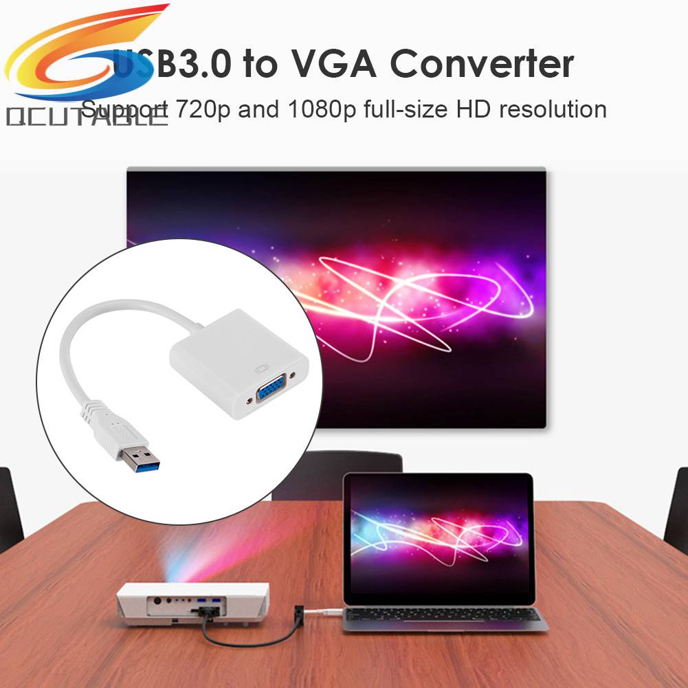 Bộ ChuyểN ĐổI Đa HiệU ỨNg USB 3.0 Sang VGA 1080P