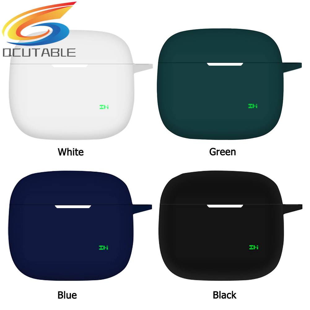 Vỏ Silicone Bảo Vệ Hộp Sạc Tai Nghe ZMI PurPods Pro Kèm Móc Khóa Ốp