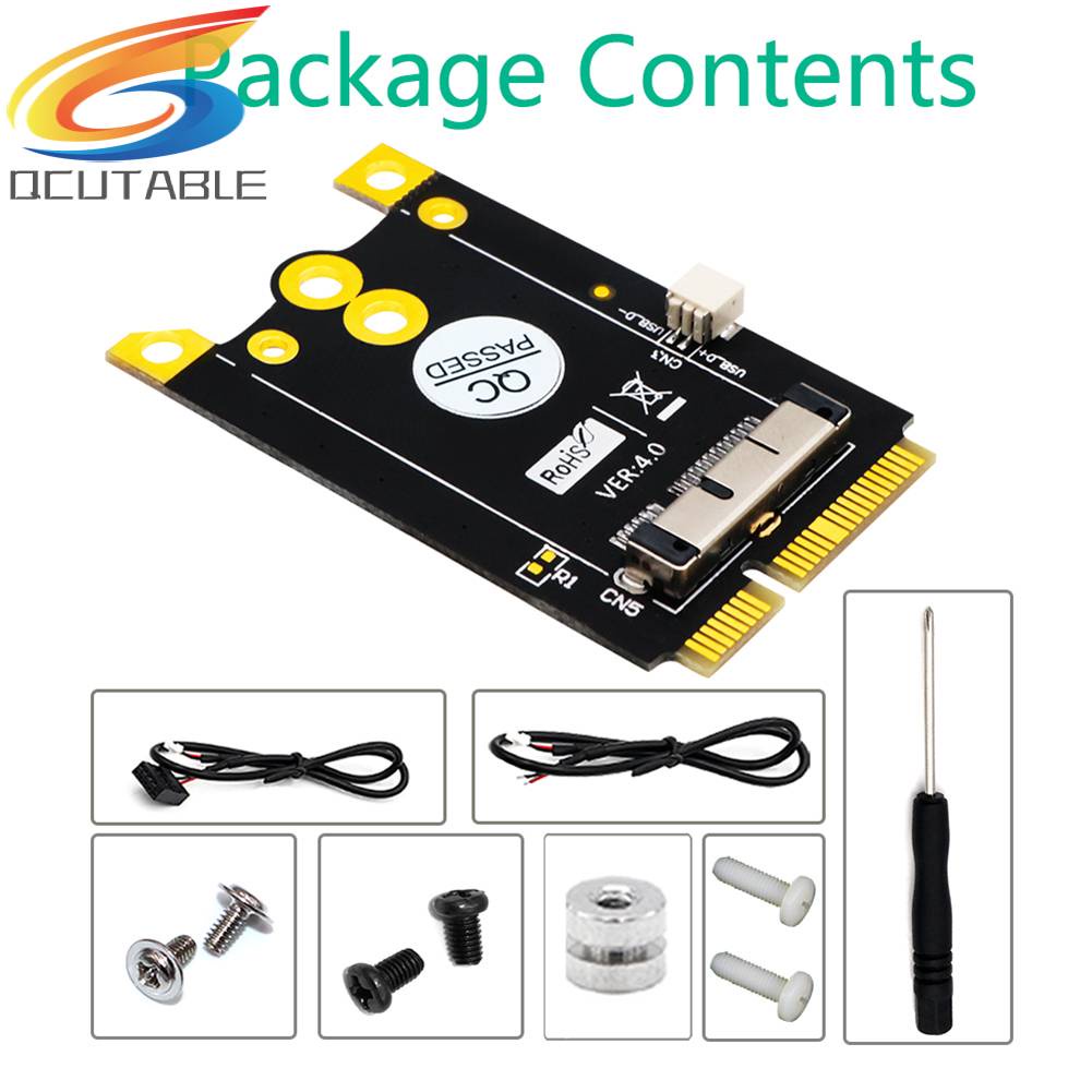 Mô Đun Chuyển Đổi PCI-e Mini Sang 12 + 6 Pin WiFi WLAN