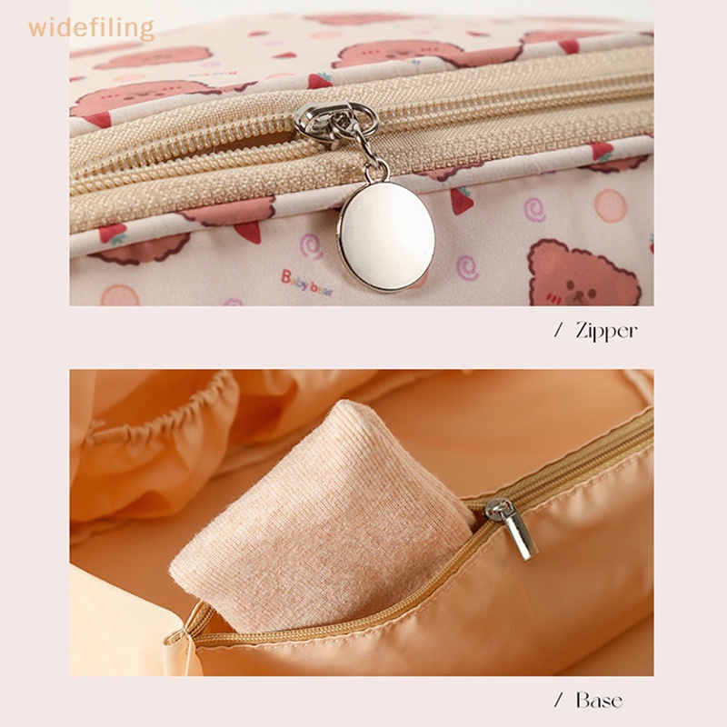 1 Túi Đựng Mỹ Phẩm / Vớ / Đồ Lót Nhiều Ngăn Tiện Dụng Mang Theo Du Lịch Cho Nữ