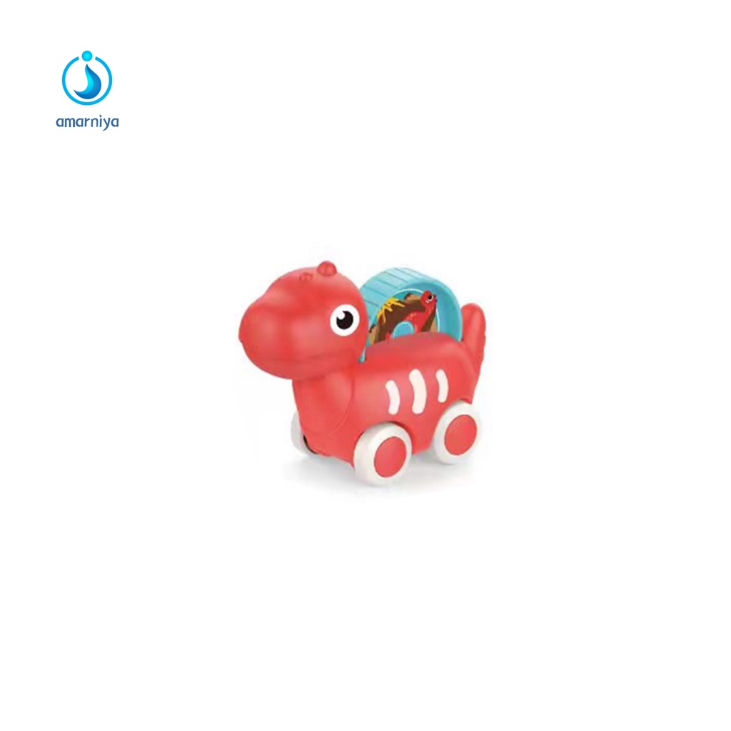Bộ 4 Đồ Chơi Xe Hơi Hình Khủng Long Chống Rơi Và Kéo Lưng Sáng Tạo Thích Hợp Làm Quà Sinh Nhật