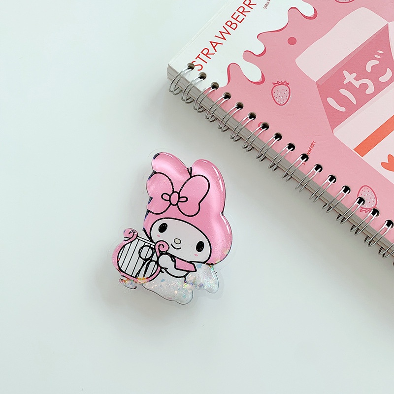 Giá Đỡ Điện Thoại Di Động Họa Tiết Hoạt Hình Lấp Lánh Xinh Xắn