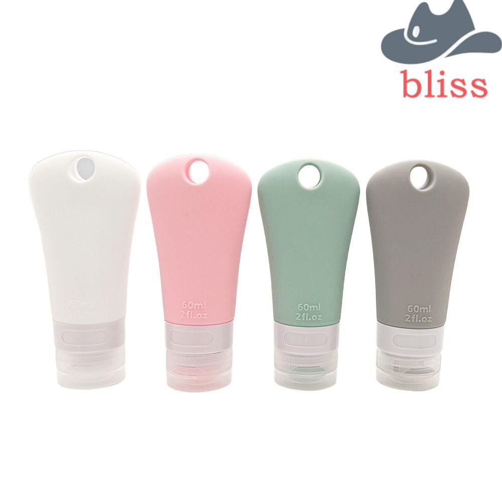 Chai Silicone Rỗng Đựng Dầu Gội Sữa Tắm 60ml Tiện Dụng