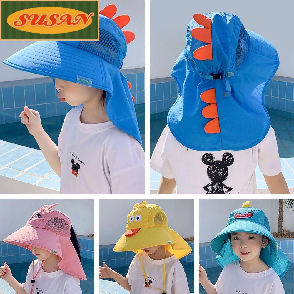 SUSANS Mũ Bucket Rộng Vành Đi Biển Cho Bé