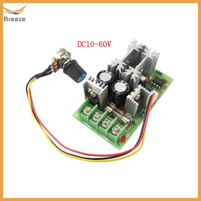 Mô Đun Điều Chỉnh Tốc Độ Động Cơ PWM DC 20A 10-60V PWM
