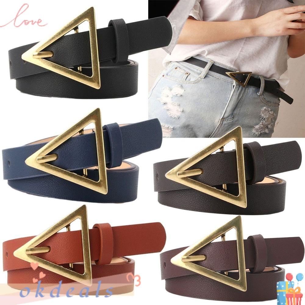 OKDEALS Thắt Lưng Hợp Kim Thời Trang Cho Nữ