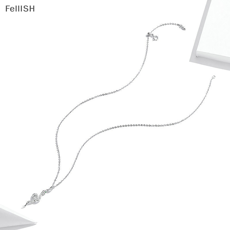 Vòng cổ Mặt Hình Rắn Đính Đá Pha Lê Sáng Tạo Thời Trang Dành Cho Nữ 439br