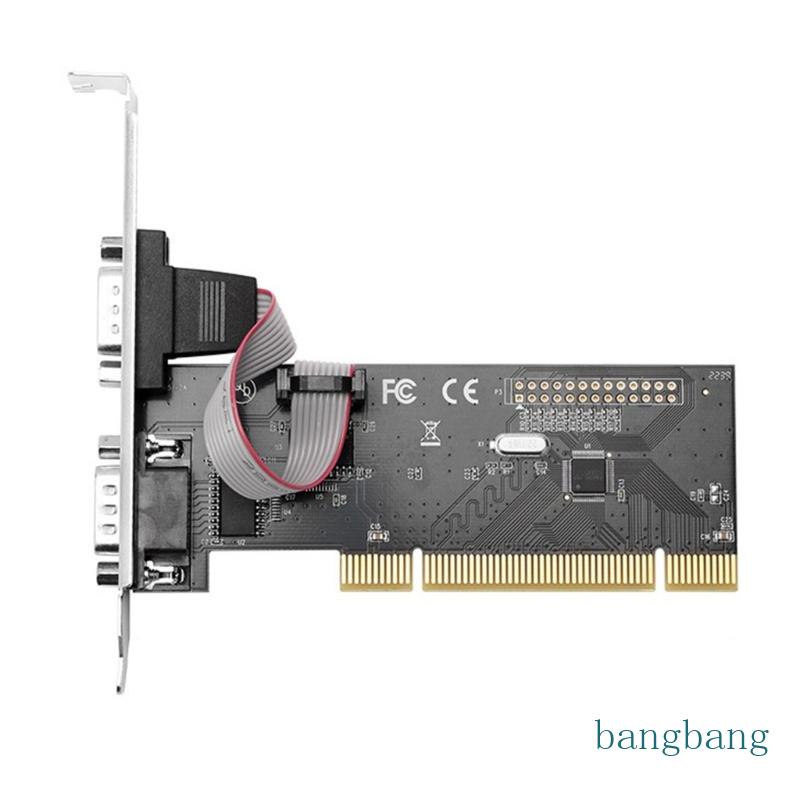 Thẻ Mở Rộng Chuyển Đổi PCI Sang 2 Cổng DB9 Serial RS232 PCI DB9
