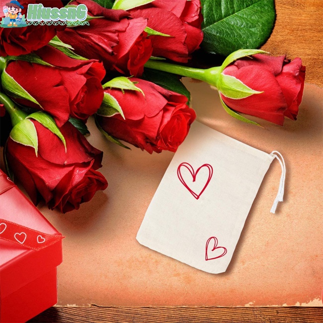 Set 50 Túi Dây Rút Cotton Đựng Hạt Cà Phê Đa Năng Tiện Dụng