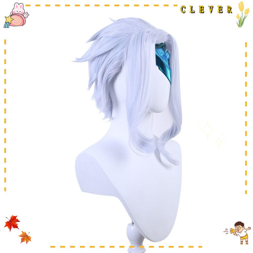 Tóc Giả Hóa Trang Nhân Vật Doctor Dottore Trong Game Genshin Va Chạm 50cm Mẫu Mới