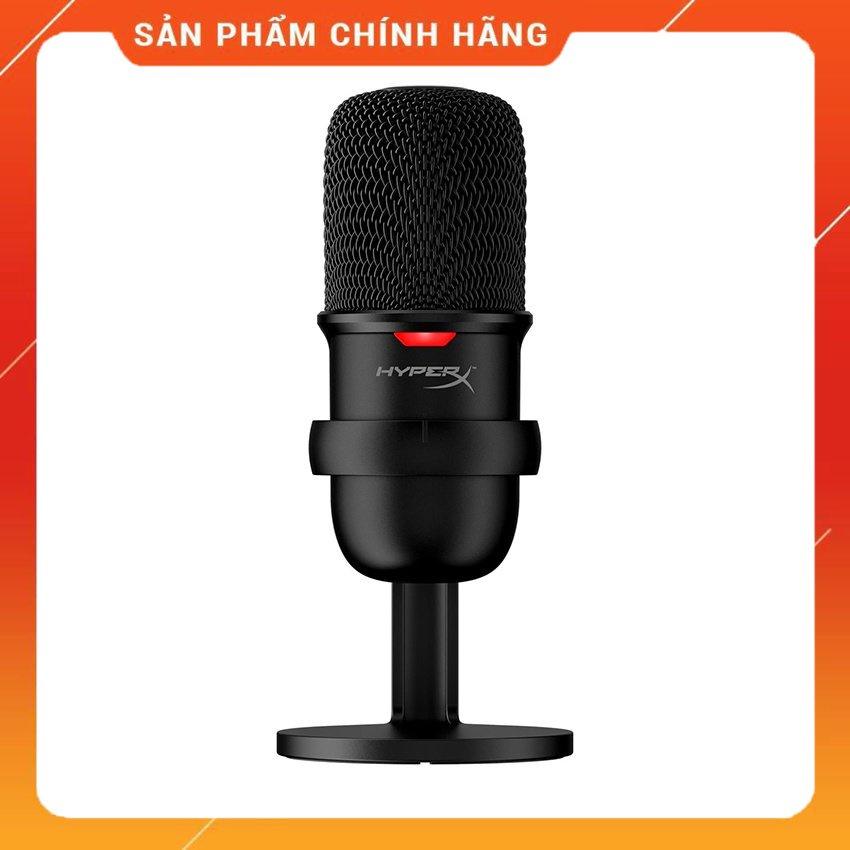 Microphone Kingston HyperX Solocast - Standalone Microphone HMIS1X-XX-BK/G Ghi âm cắm và chạy