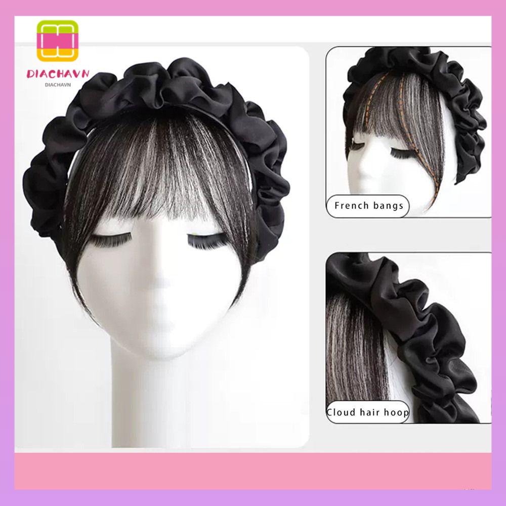 DIACHAVN Băng Đô Bản Rộng Chống Trượt Thời Trang Hàn Quốc