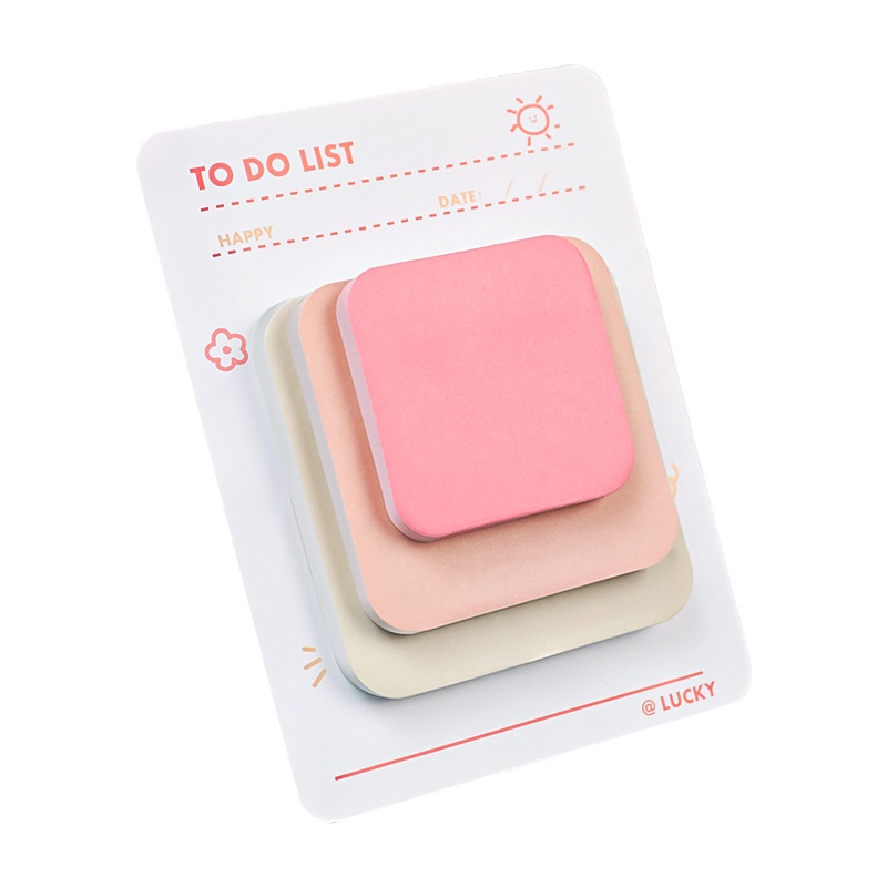 Set 90 Tờ Giấy Ghi Chú Nhiều Màu Sắc Cho Học Sinh