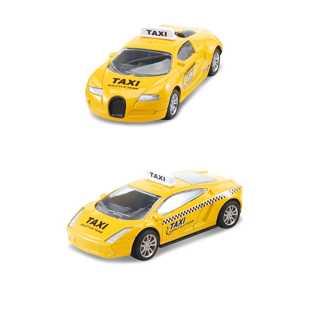 Mô Hình Đồ Chơi Xe TAXI TAXI 'S TAXI TAXI Bằng Hợp Kim 6 Món Quà Tặng Cho Bé