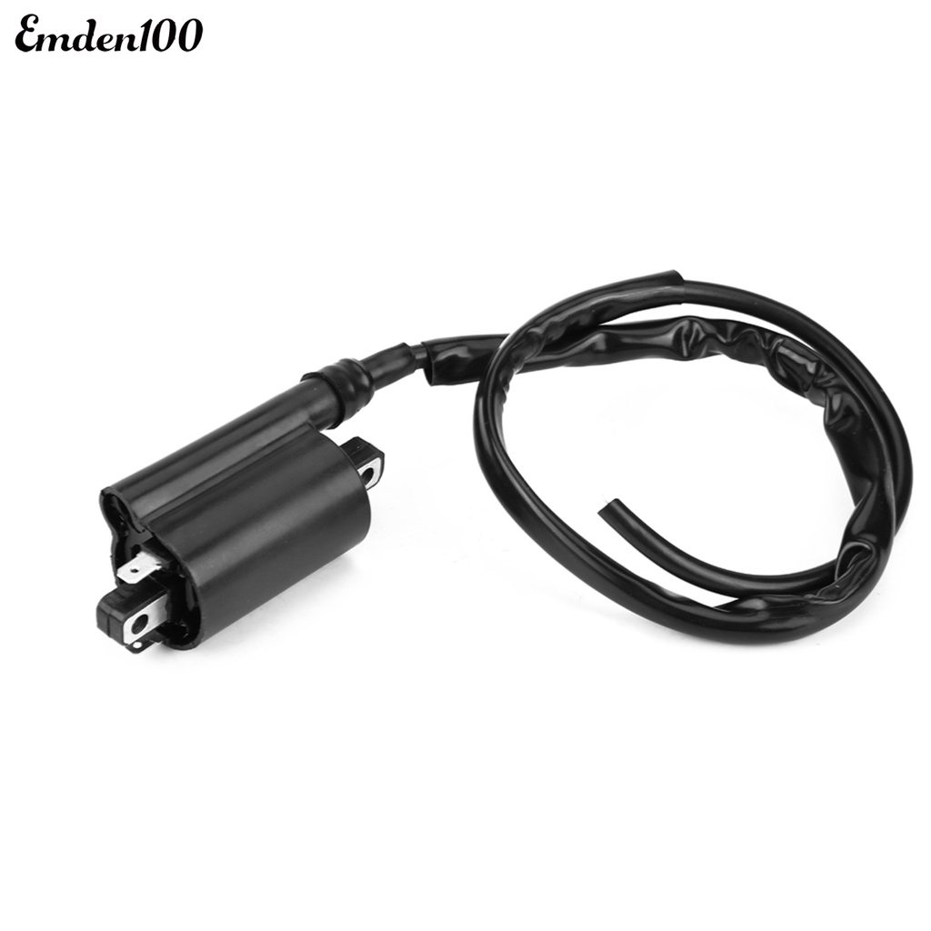 Bộ 2 Cuộn Dây Đánh Lửa Trước / Sau Màu Đen Thay Thế Cho Suzuki VS1400 Intruder 1400 1987-2004