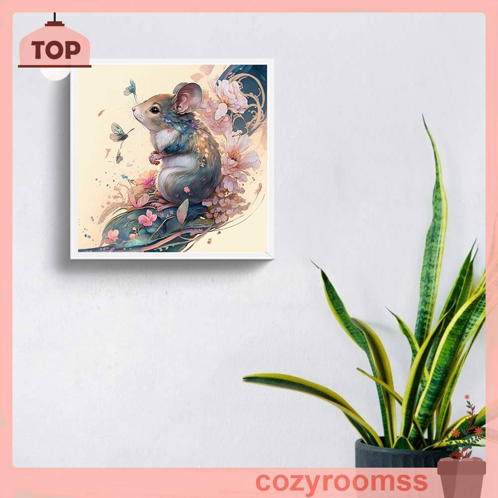 Tranh Đính Đá Kim Cương Toàn Bộ 5D DIY Hình Vẽ Động Vật