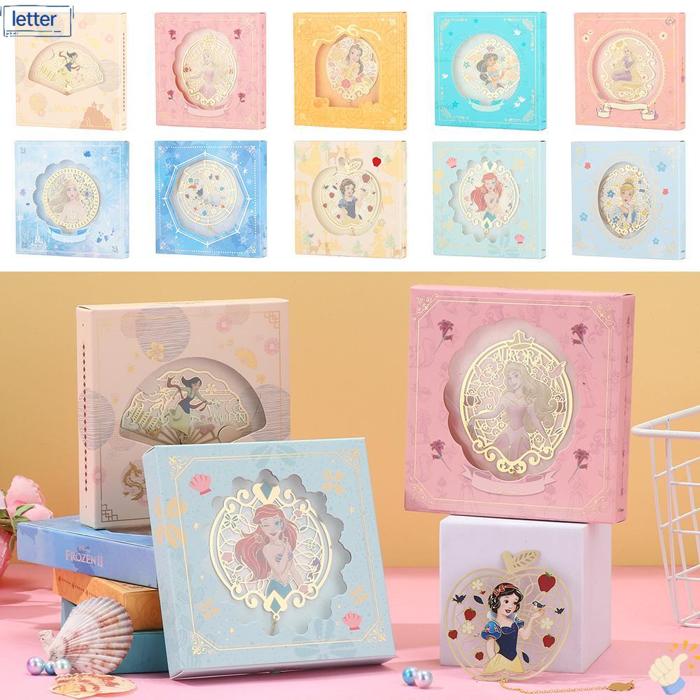 LET Thẻ Đánh Dấu Trang Sách Bằng Kim Loại Phối Tua Rua Xinh Xắn