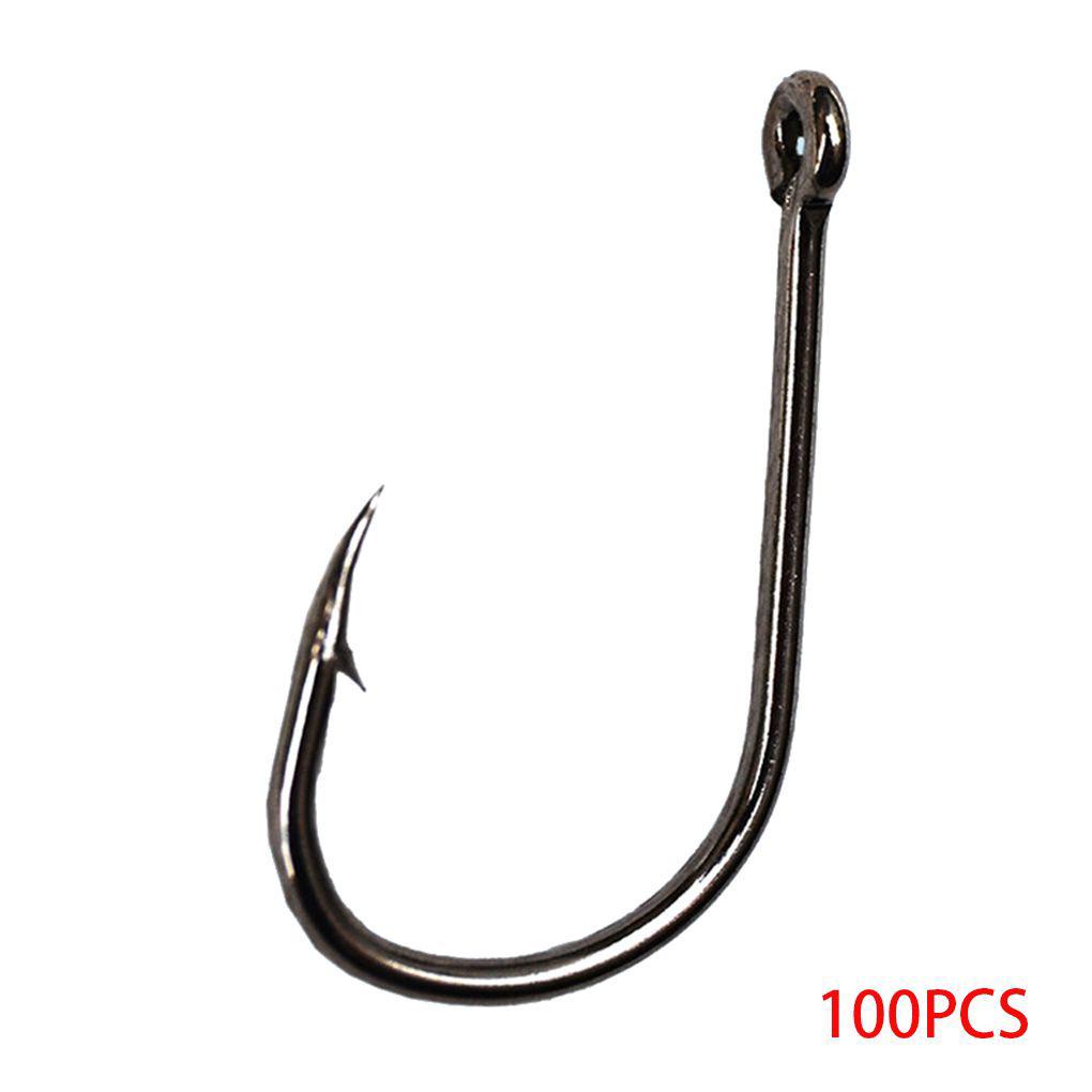 Hộp 100 Lưỡi Câu 10 Kích Cỡ