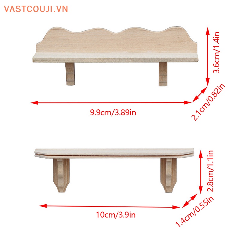 Kệ Treo Tường Tỉ Lệ 1: 12 Dùng Để Trang Trí Nhà Búp Bê