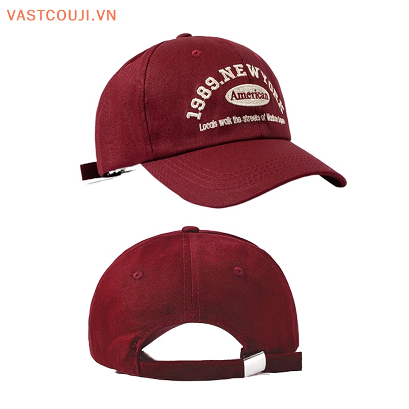 Mũ Lưỡi Trai Thêu Chữ VASTJI Phong Cách Hip Hop Cá Tính Dành Cho Nam Nữ