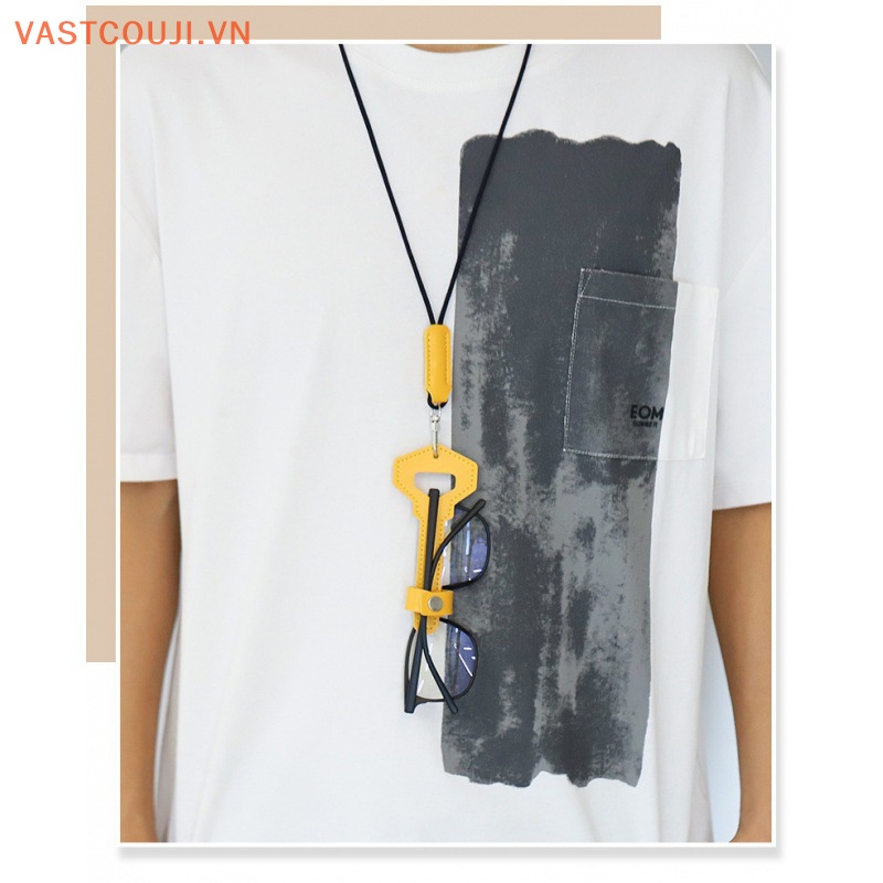 Túi Da Đựng Mắt Kính Hình Chìa Khóa VASTJI Độc Đáo