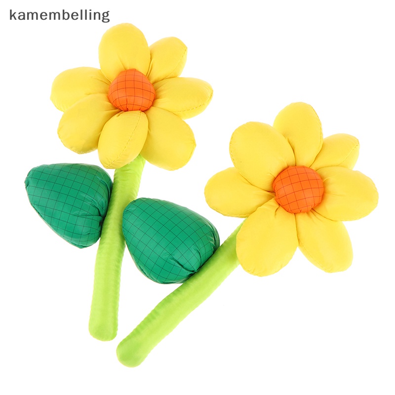 Kamembelling Phụ Kiện Cổ Áo Sơ Mi Hình Hoa Hướng Dương Vải Thời Trang Thanh Lịch Làm Quà Tặng Cho Nữ EN