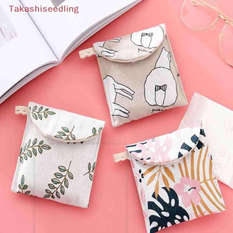 Túi Đựng Đồ Trang Điểm Tampon Dễ Thương Cho Nữ