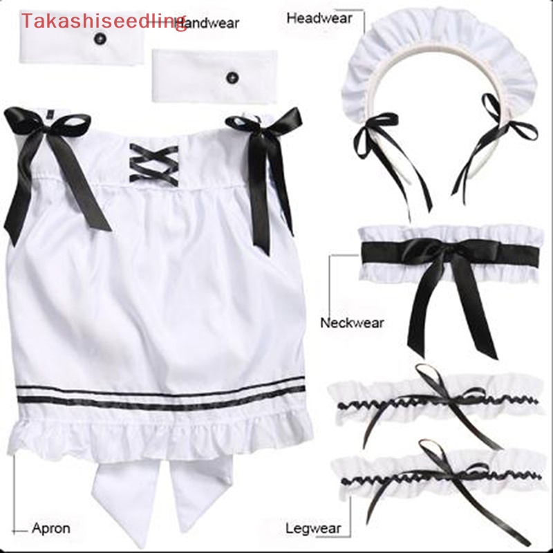 Đầm Hóa Trang Cô Hầu Gái Kiểu Lolita Pháp Dễ Thương Cho Nữ