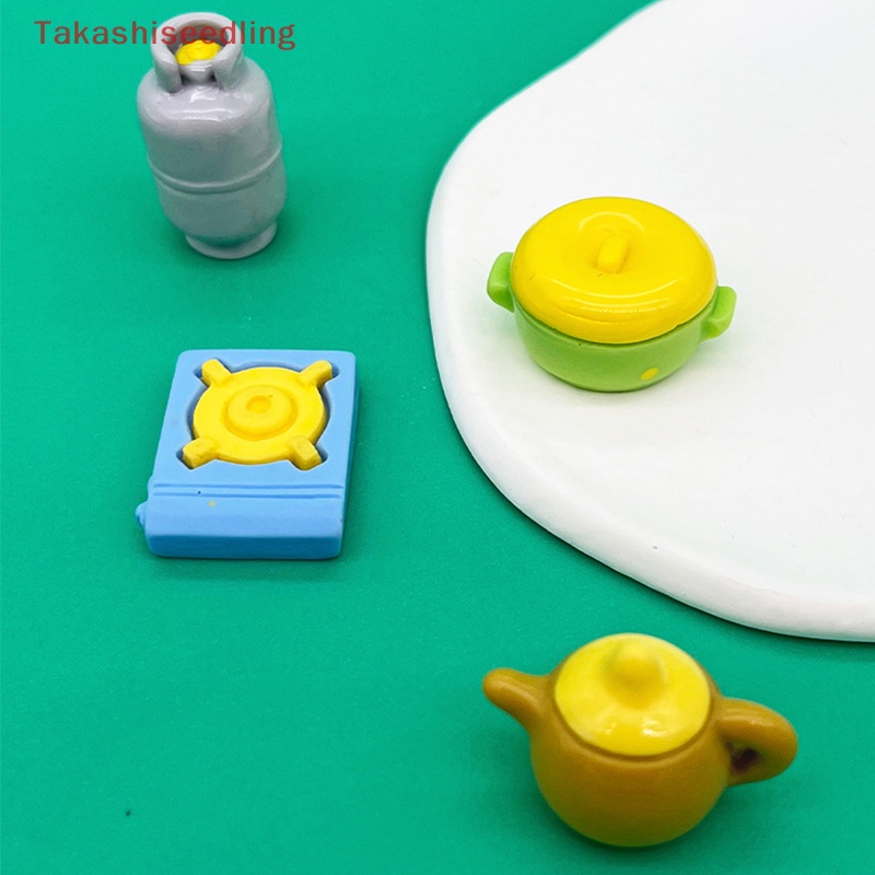 (Takashiseedling) Mô Hình Bình gas Mini Trang Trí Nhà Búp Bê