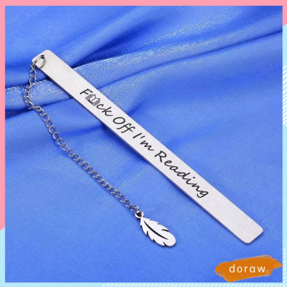 DORAW Thẻ Đánh Dấu Trang Sách Hình Chiếc Lá