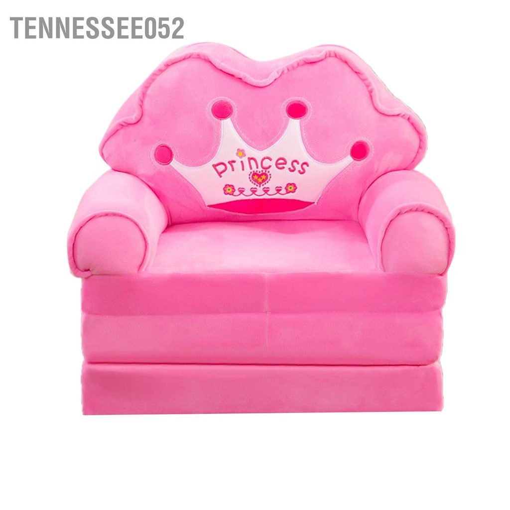 Tennessee052 Ghế Sofa Trẻ Em Có Thể Gập Lại Sang Trọng Mềm Mại Hoạt Hình Dễ Thương Giường Tay Vịn Cho Phòng Ngủ Bé Trai Gái