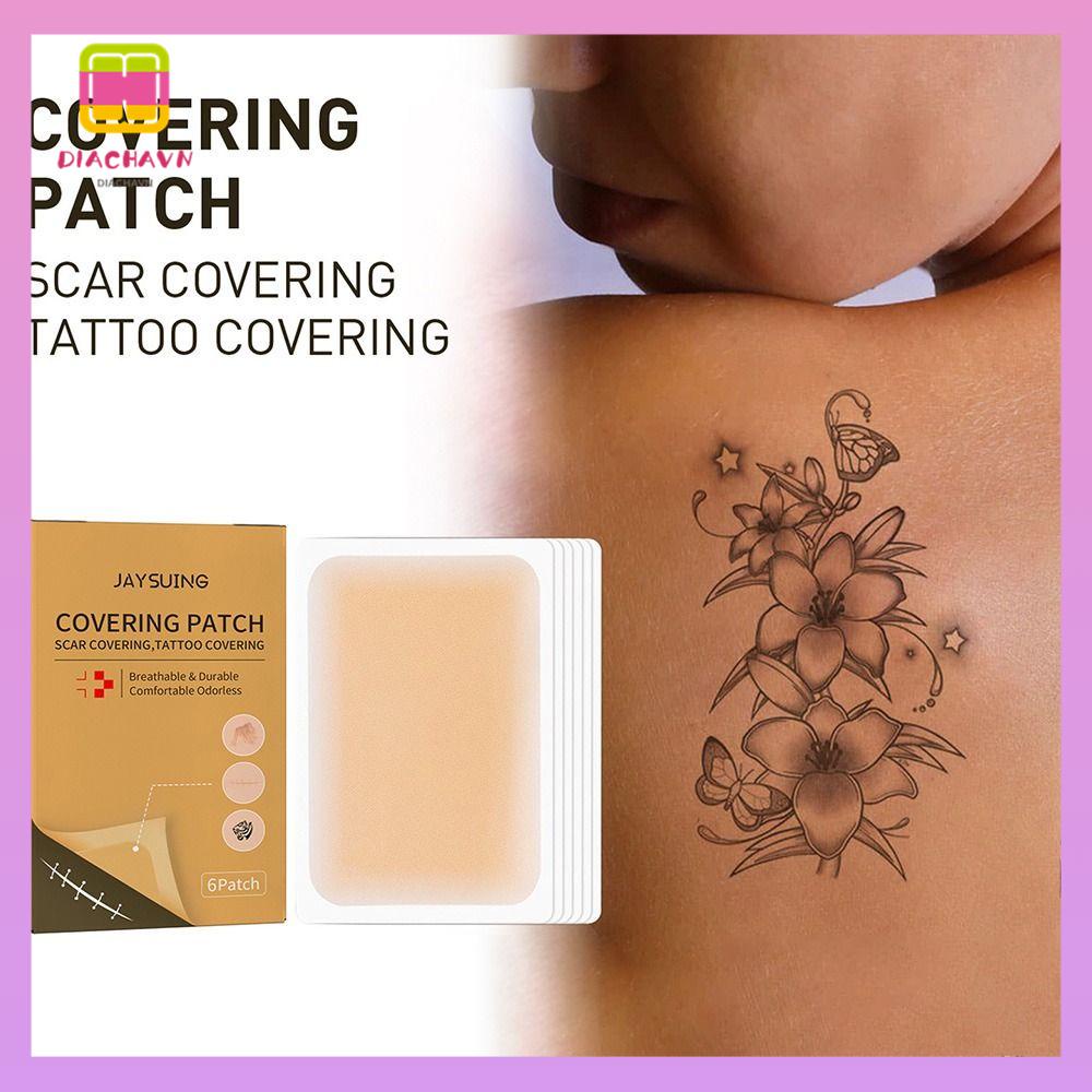DIACHAVN Băng Keo Che Khuyết Điểm Hình Xăm Không Thấm Nước Che Phủ Tiện Lợi