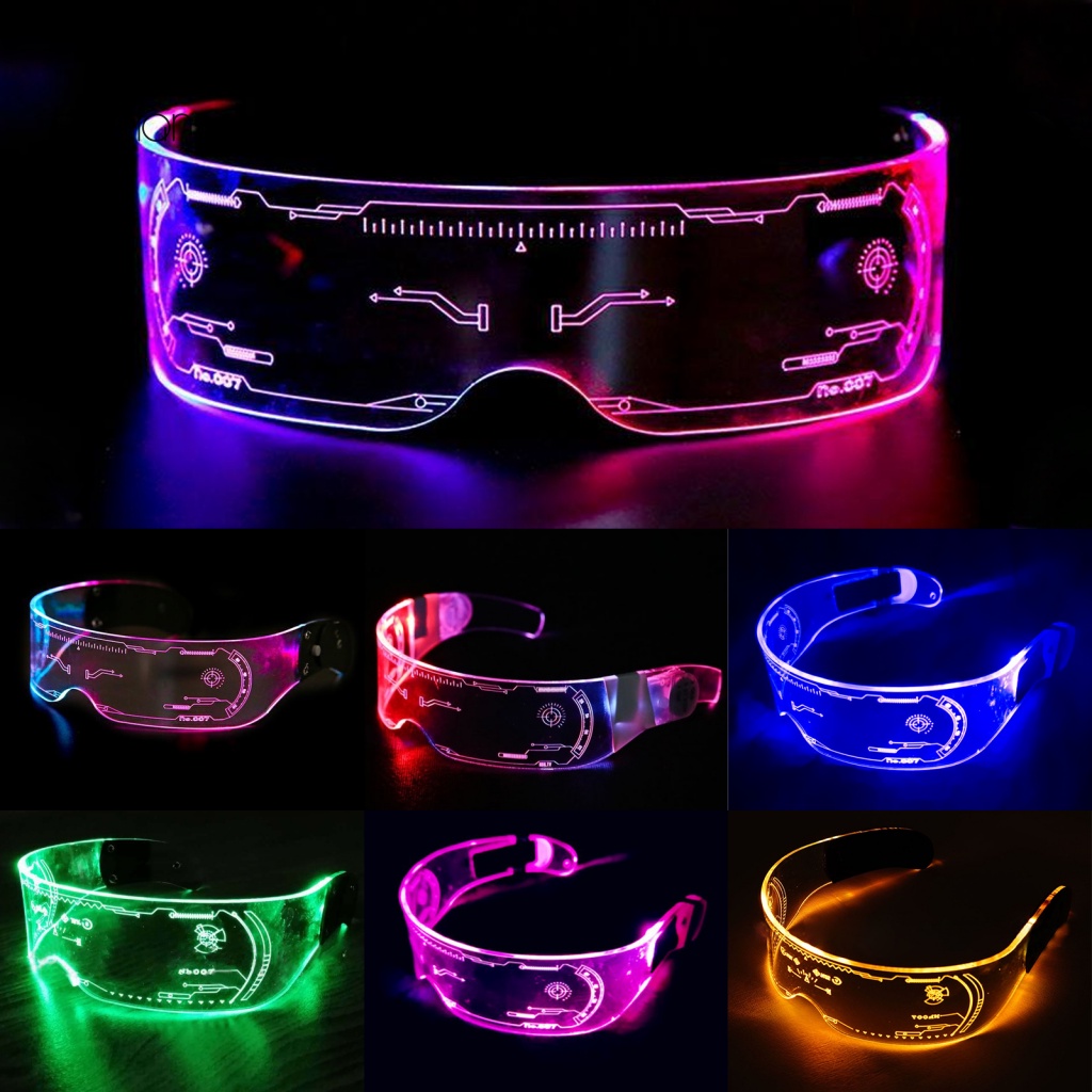 Kính Mát Có Đèn LED Phát Sáng Thời Trang Halloween