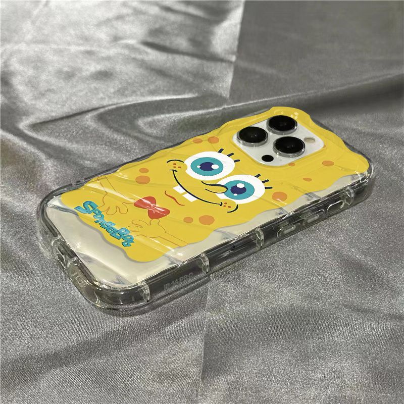 Ốp Điện Thoại Mềm Trong Suốt In Hình SpongeBob Cho Iphone 14Promax8Sins Plus HPEF 11 / xr 1312 / 7 / 14