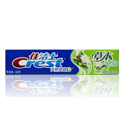 Crest salt Kem Đánh Răng Thảo Mộc Pha Lê Màu Trắng Nặng 140g Có Thể Chắc Chắn Cho Gia Đình