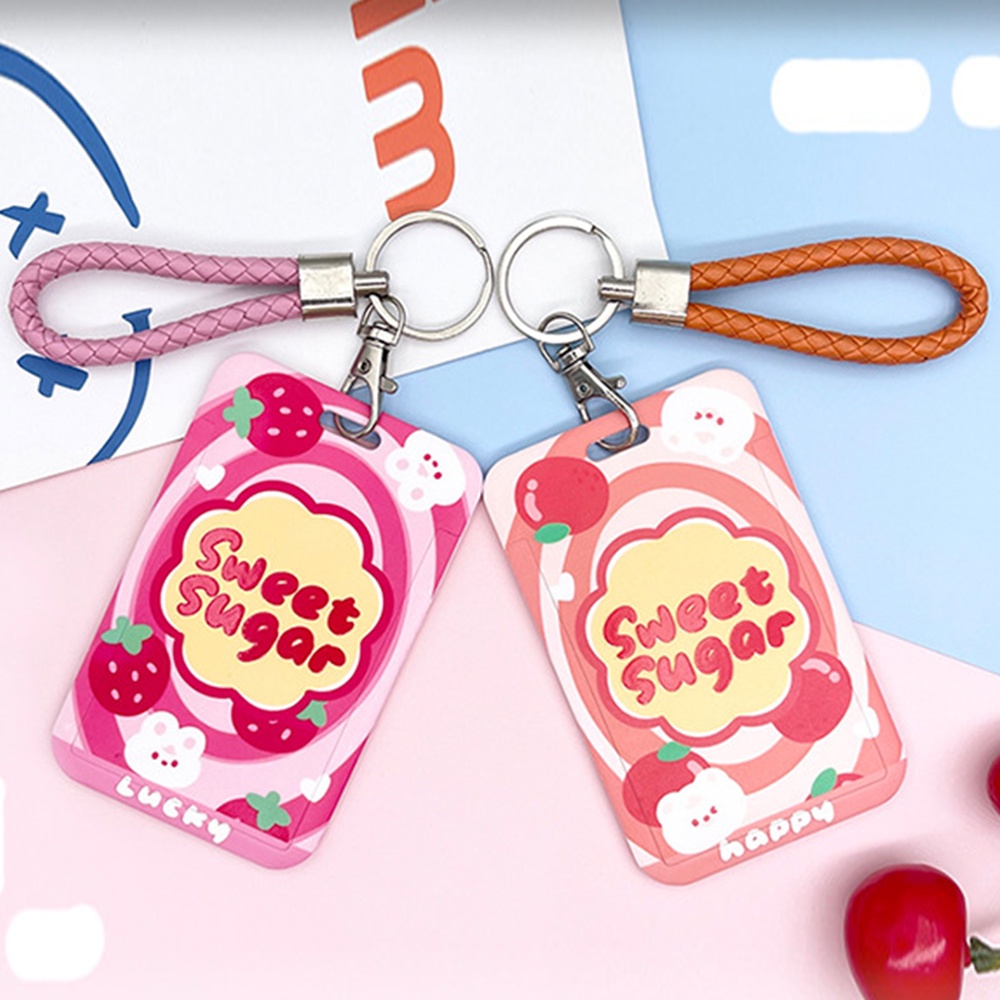Dây Đeo Thẻ Siêu Bền Chống Thất Lạc Họa Tiết Hoạt Hình Dễ Thương
