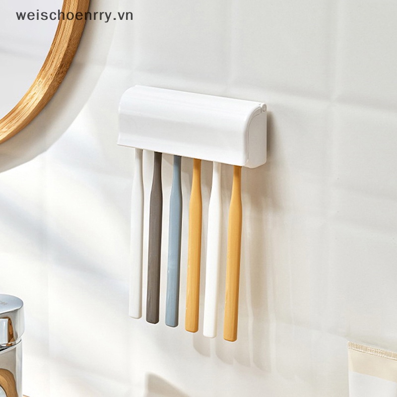 Giá Treo Bàn Chải Đánh Răng Gắn Tường Tiện Lợi