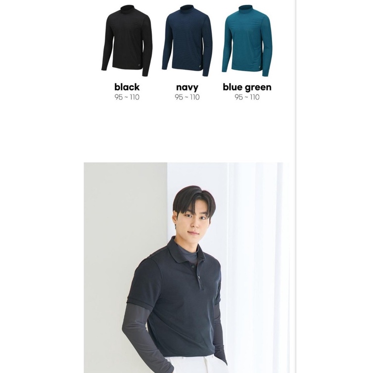 Áo thun lạnh dài tay cổ 3 phân BFL khô nhanh và thấm hút gấp 2 lần sợi vải thường