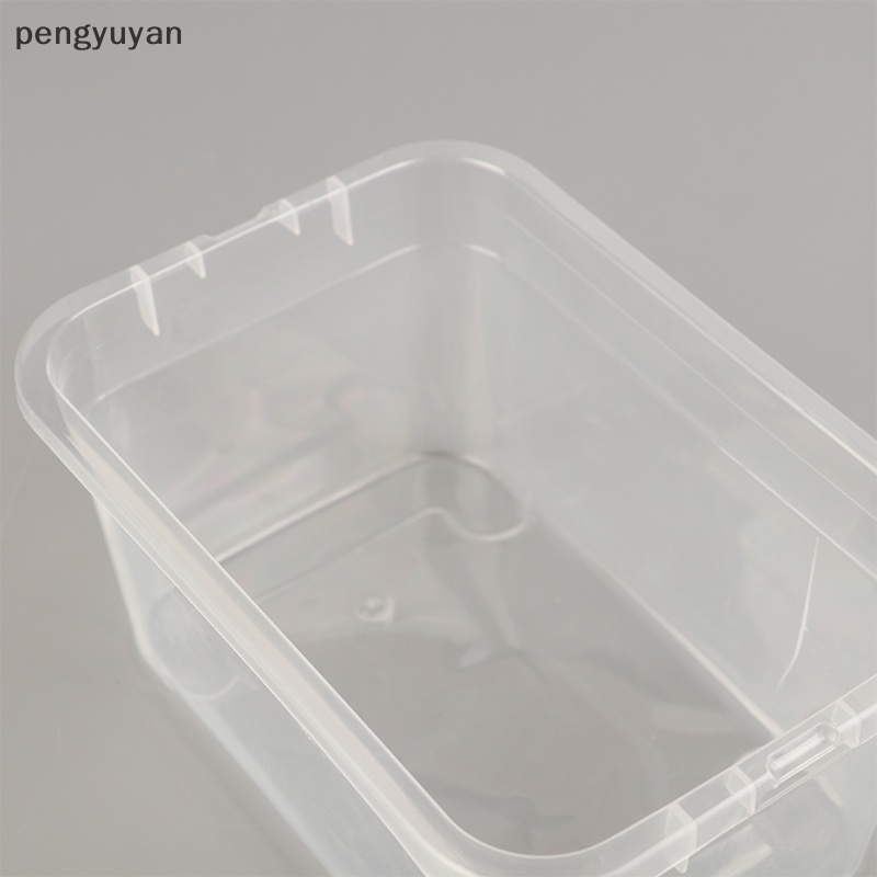 Hộp Đựng Trang Sức Bằng Nhựa Hình Vuông Nhỏ Trong Suốt