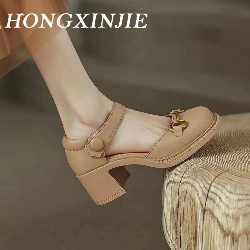 HONGXINJIE dép nữ dép sandal nữ d 2023 HOTSALE Sản phẩm mới vào mùa hè thời trang 062725