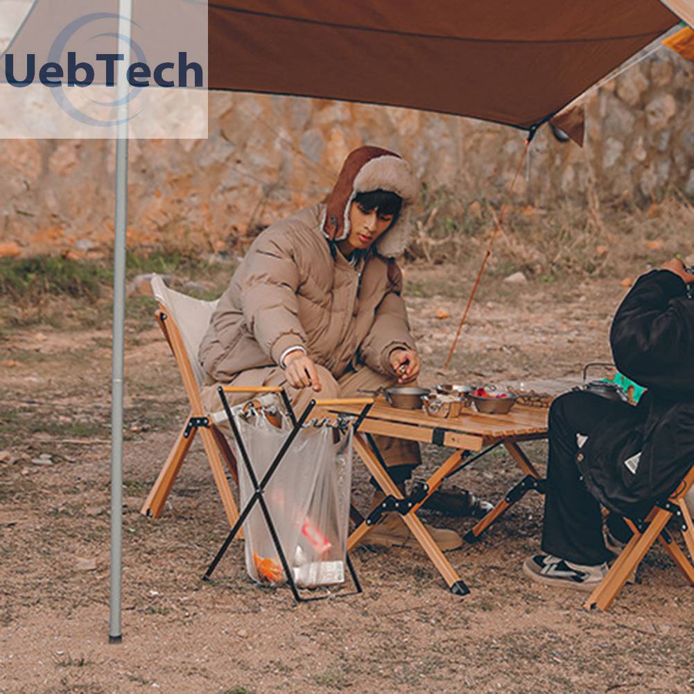 Giá Đỡ Túi Rác Bằng Nhựa Có Thể Gấp Gọn Tiện Lợi Dành Cho Cắm Trại