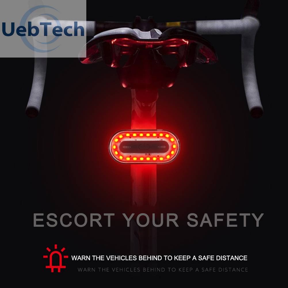 Đèn LED Cảnh Báo Gắn Đuôi Xe Đạp Chống Thấm Nước