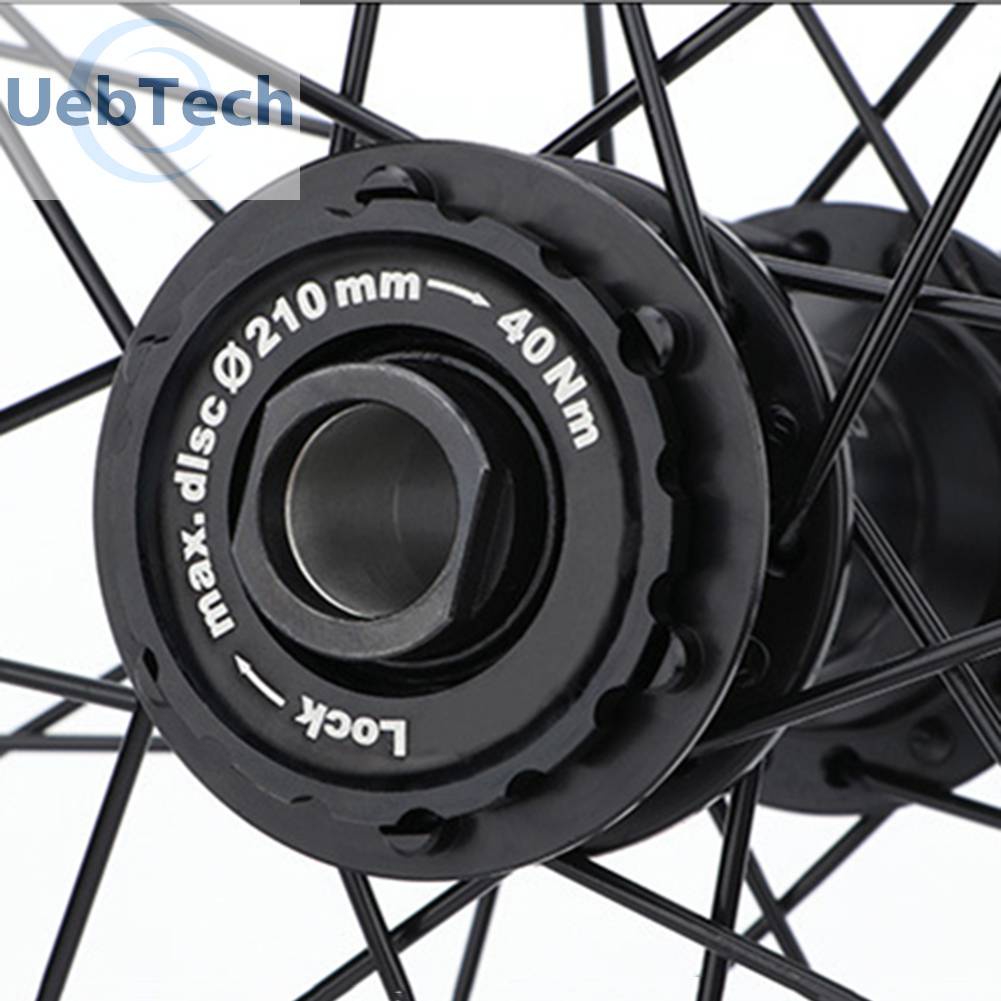 Bộ 6 Vòng Đệm Và Vỏ Khóa Đĩa Phanh Trung Tâm 9 / 12 / 15mm Cho Xe Đạp