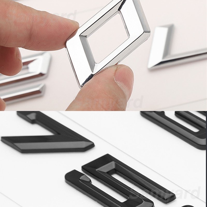 Logo Chữ Cái ABS 3D Trang Trí Xe Hơi BMW 7 Series 730i 735i 740i 745i 750i 760i 730Li 740Li E38 E65 E66 F01 F02 G11 G12