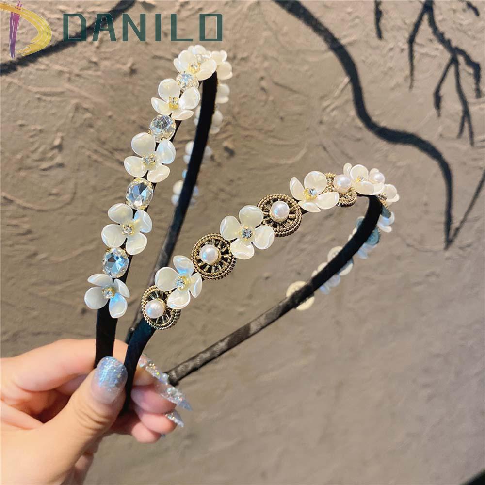 DANILO Băng Đô Cài Tóc Đơn Giản Thanh Lịch Cho Nữ