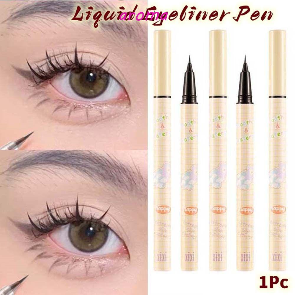 AROMA Bút Kẻ Mắt Dạng Lỏng Nhanh Khô Chống Thấm Nước Tự Nhiên Không Nhòe