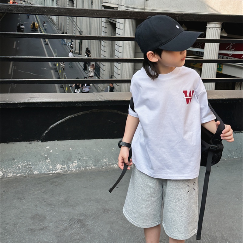 Yidanl Mới Áo Thun 100% Cotton Tay Ngắn Unisex Cho Bé