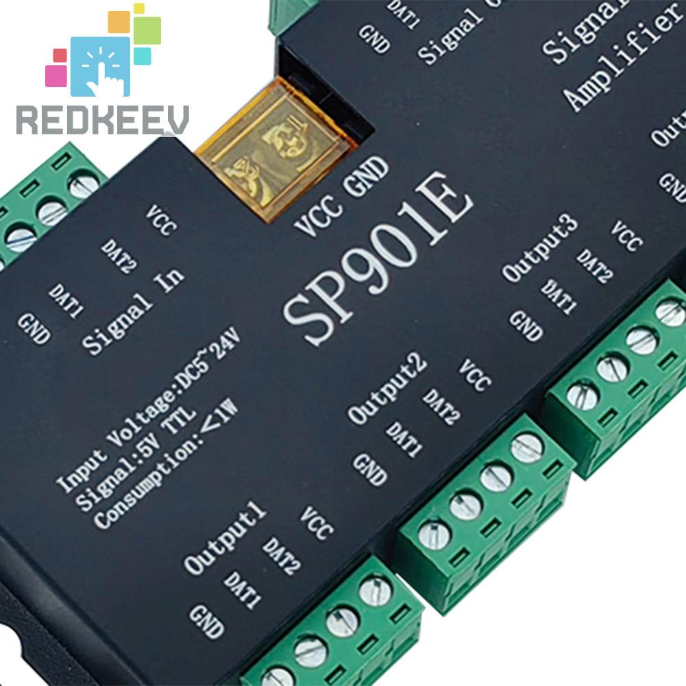 Bộ Khuếch Đại Tín Hiệu SP901E 4CH Cho Mô Đun Đèn LED Pixel DMX512